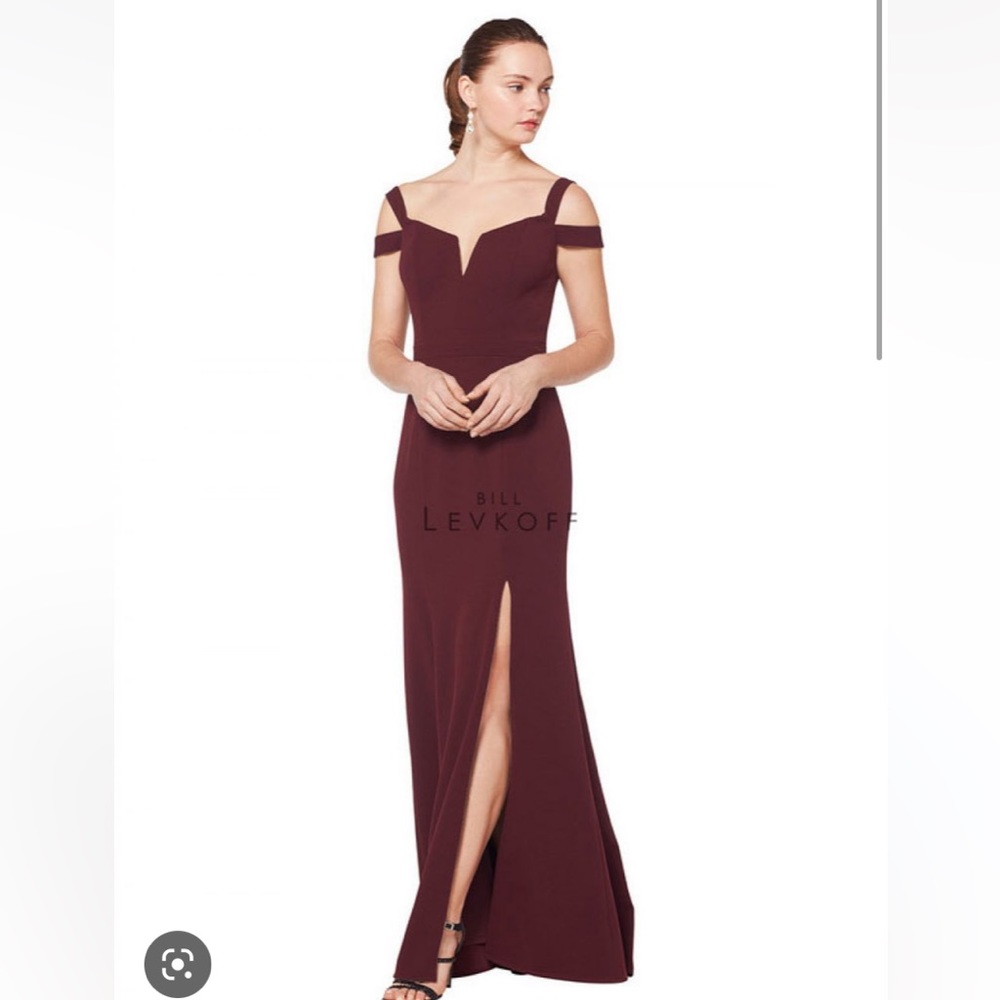 Bill Levkoff stretch crepe full length